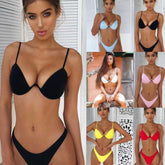 Sexy Women's Push-up Padded Bra Bikini Set
